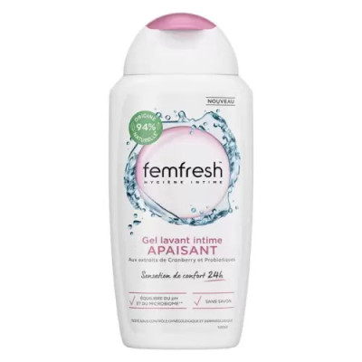 FEMFRESH GEL LAVANT INTIME APAISANT 250ML
