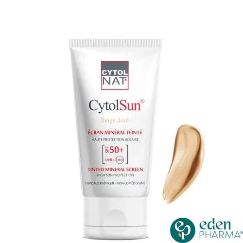 Cytolnat Cytolsun Ecran SPF50+ Teinte Beige Dore