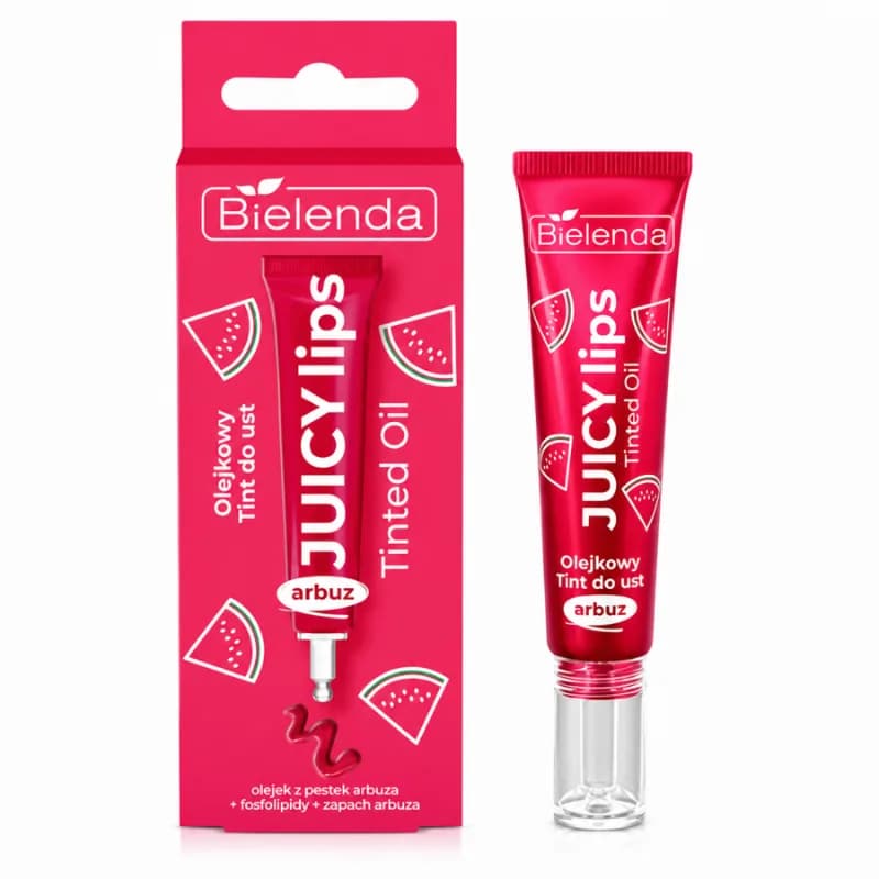 Bielenda Juicy Lips Huile a Levres Teintee Pasteque 10 g