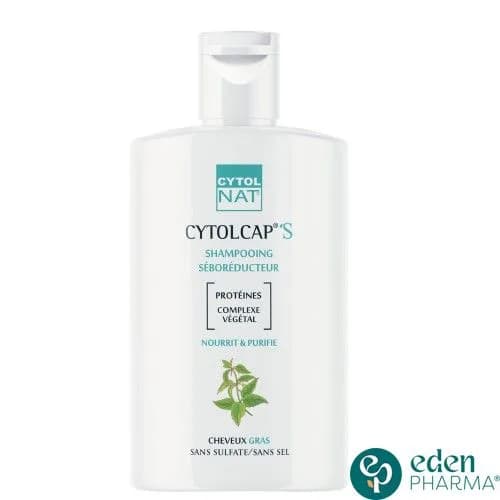 Cytolnat Cytolcap S Shampooing Seboreducteur Cheveux Gras 200 ml