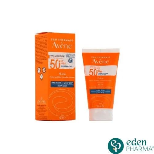 Avene Fluide Ultra Leger SPF50+ Peaux Sensibles Normales a Mixtes 50 ml