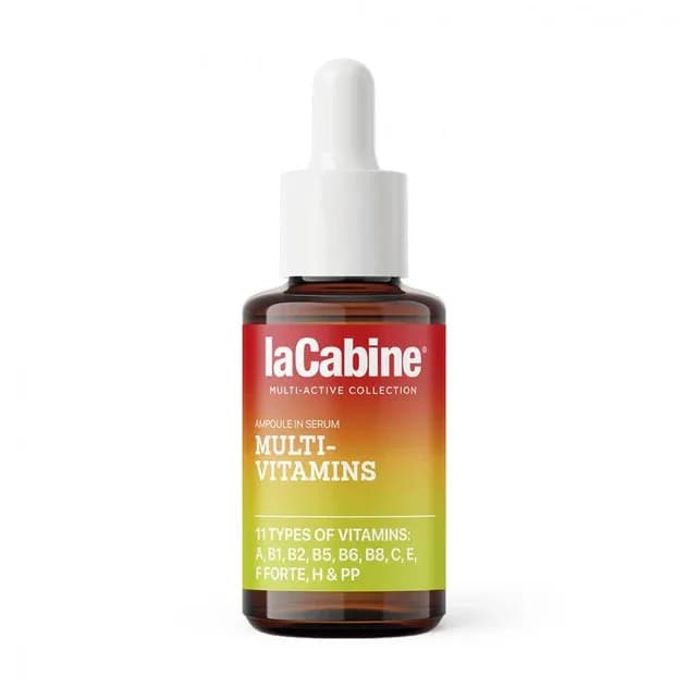 Lacabine Sérum Multi-Vitamins 11 Vitamines Éclat & Anti-Âge 30 ml