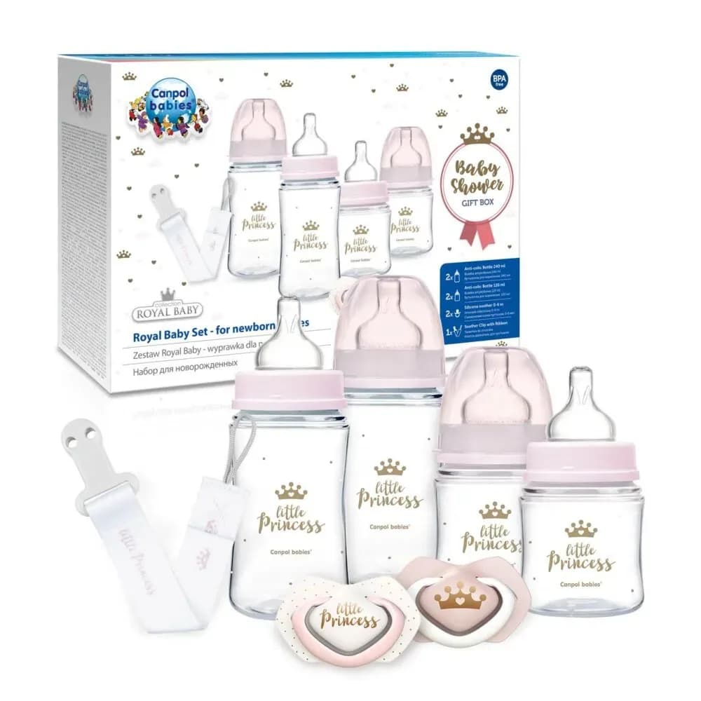 Canpol Babies Royal Baby Set Nouveau Nee Fille 0294exp