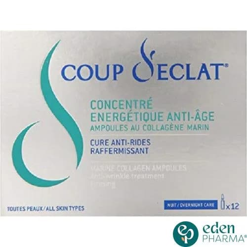 Coup d Éclat Concentre Energetique Anti-Age 12 Ampoules