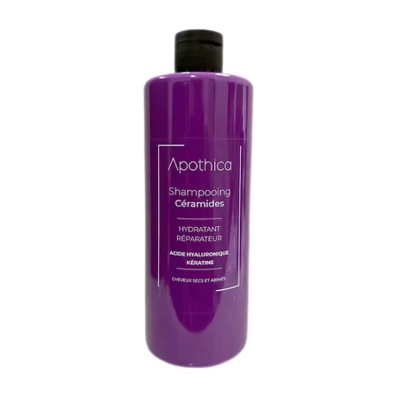APOTHICA SHAMPOOING CERAMIDES HYDRATANT CHEVEUX SECS ET ABIMES 400 ML