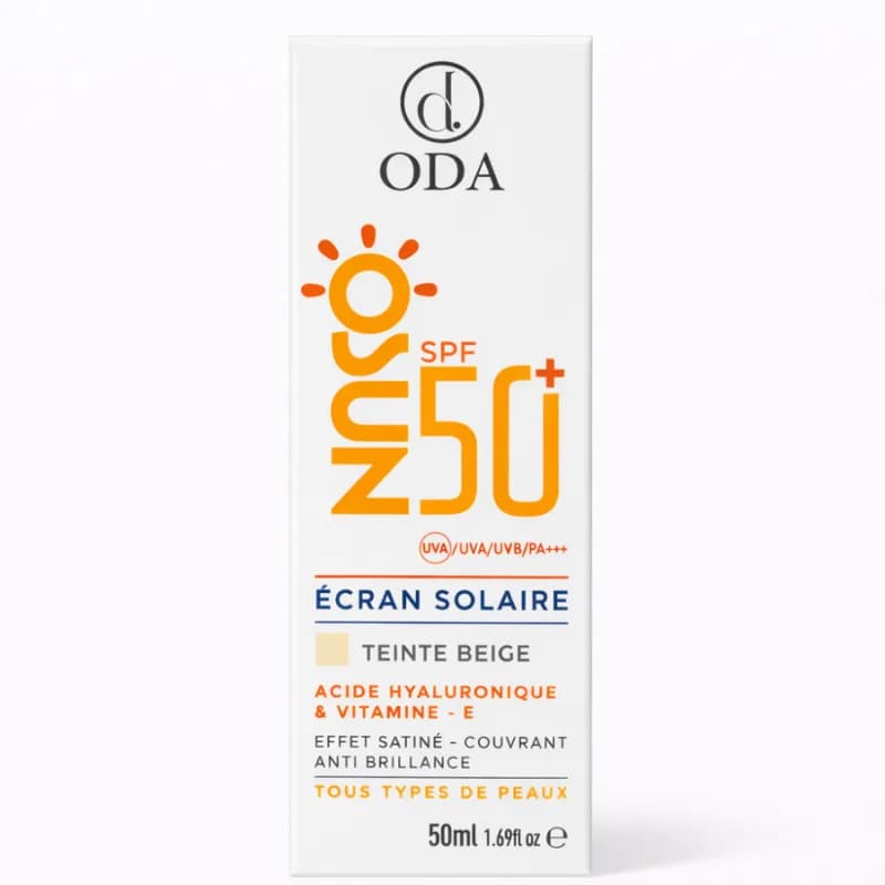 Oda Osun Ecran Solaire Teinte Beige SPF50+ 50 ml
