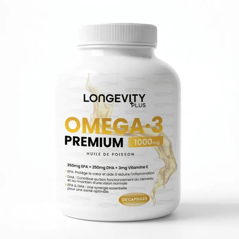 LONGEVITY PLUS OMEGA-3 PREMIUM 120 CAPSULES
