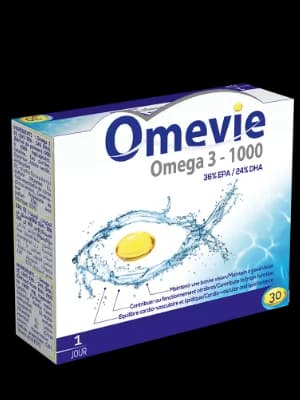 Vital Omevie Omega 3 1000 Boite 30