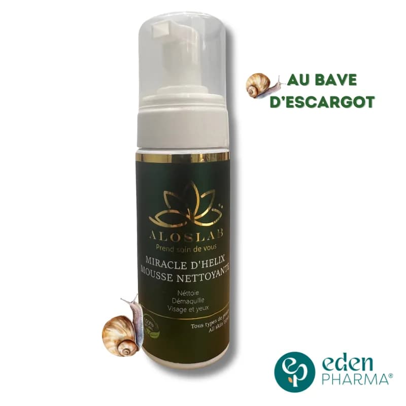 Aloslab Miracle D'Helix Mousse Nettoyante 150 ml