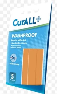 Curall Washproof Bandes Boite 5