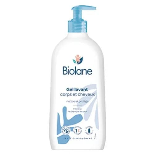 BIOLANE GEL CORPS ET CHEVEUX 2EN1 750 ML