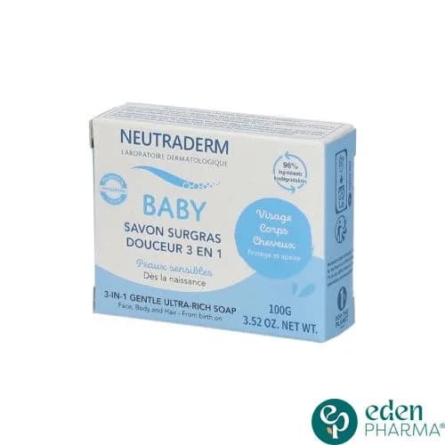 Neutraderm Baby Savon Surgras 3 en 1 100 g