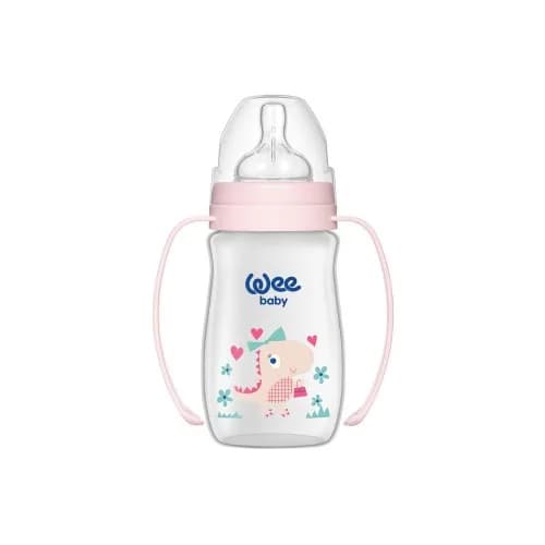 Wee Baby Biberon Classic Plus Col Large Pp Avec Poignee 0-6m 250 ml