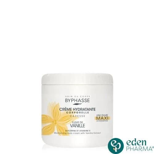 Byphasse Creme Hydra Corps a L'Extrait de Vanille 500 ml