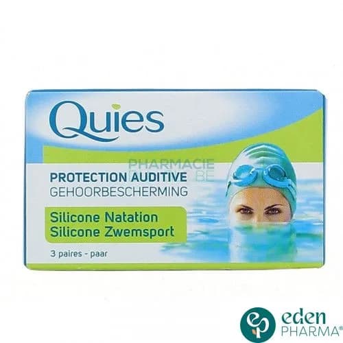 Quies Silicone Natation Boite de 6