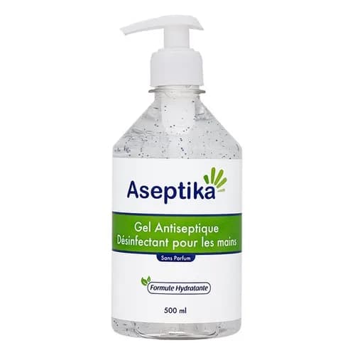 ASEPTIKA GEL HYDRO-ALCOOLIQUE POUR LES MAINS 500 ML