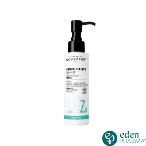 Novexpert Lotion Peeling Nuit Trio Zinc 115 ml