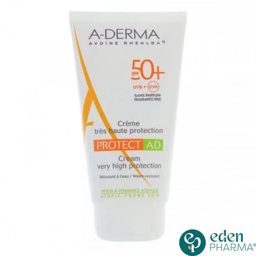 Aderma Protect Ad Creme Tres Haute Protection SPF 50+ sans Parfum 150 ml