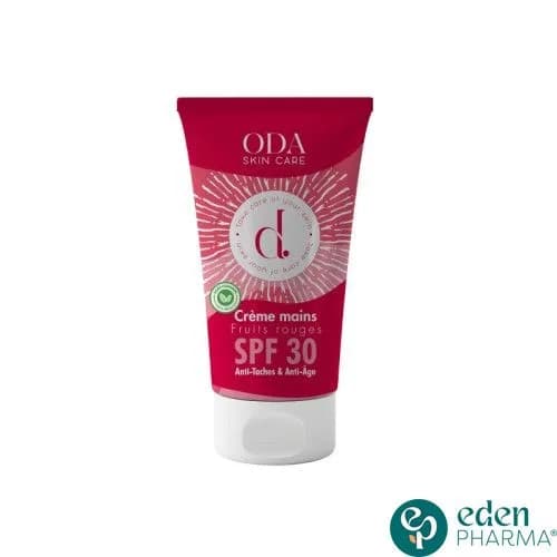 Oda Creme Mains Fruits Rouges SPF 30, 50 ml