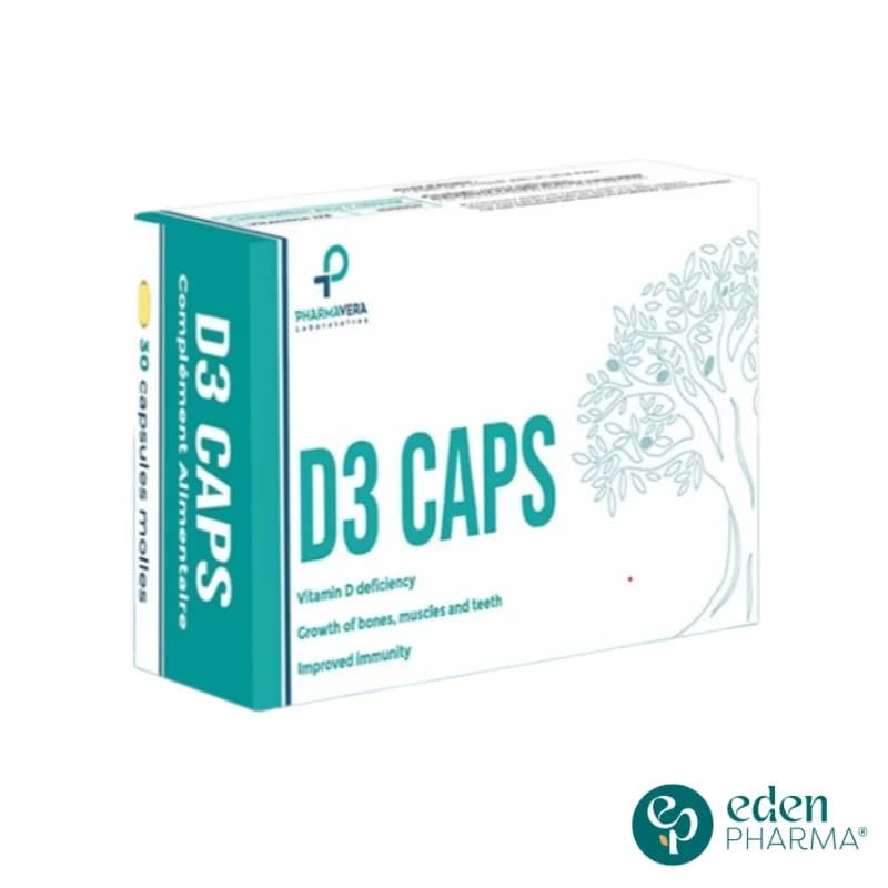 Pharmavera D3 Caps 1000 Ui 30 Capsules