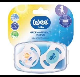 Wee Baby Day Night 2 Sucettes 0-6m 152