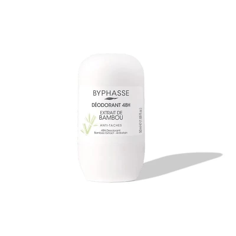 Byphasse Deodorant Roll On Anti Taches Bambou 50 ml