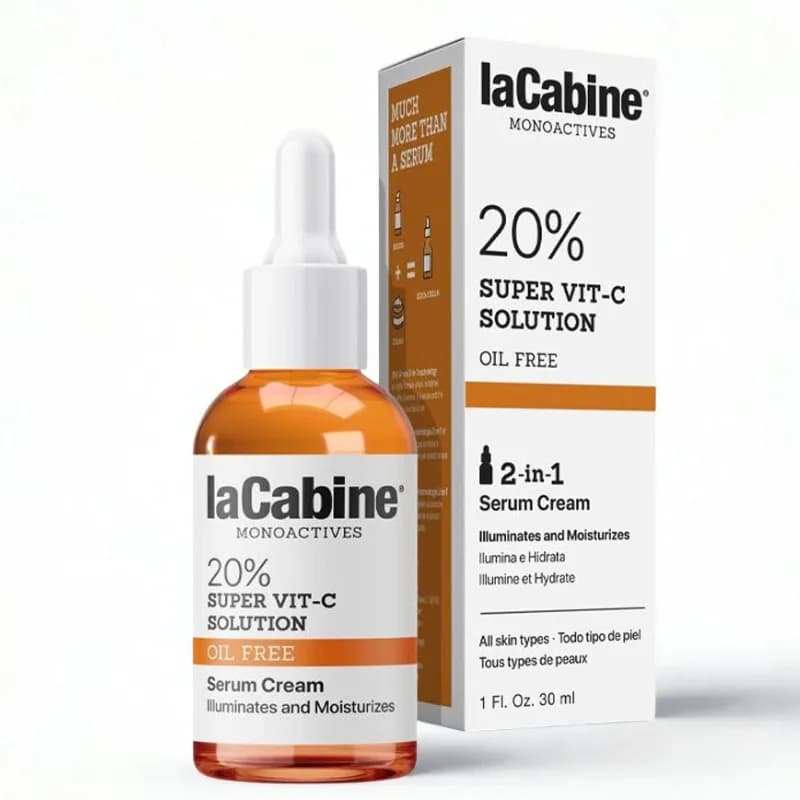 LACABINE SERUM CREME MONOACTIVES 20% SUPER VIT C SOLUTION 30ML