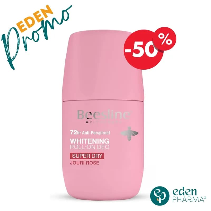Beesline Super Dry Jouri Rose Déodorant Roll On 50 ml -50%