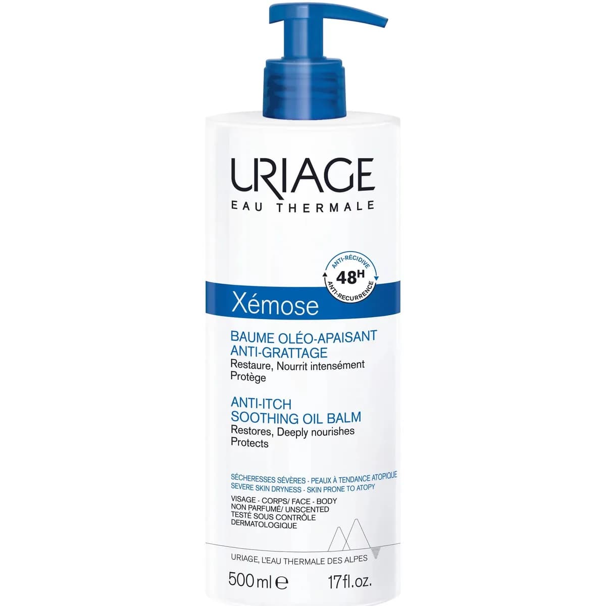 Uriage Xemose Baume Oleo Apaisant Anti Grattage 500 ml
