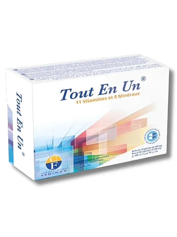 Galien Pharma Tout en un 11 Vitamines 8 Mineraux 30 Gelules