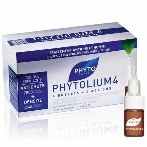Phyto Phytolium 4 Traitement Antichute Homme 12 X 3.5 ml