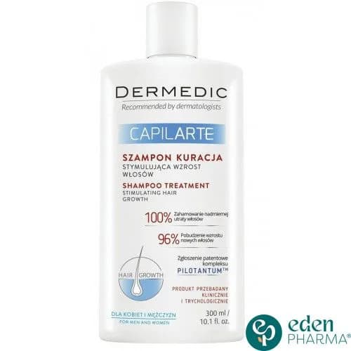 Dermedic Capilarte Shampooing Anti Chute et Repousse 300 ml