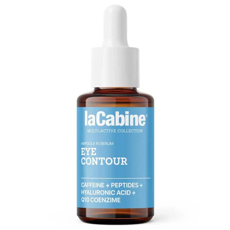 Lacabine Sérum Eye Contour Caféine, Peptides & Q10 Anti-Poches 30 ml