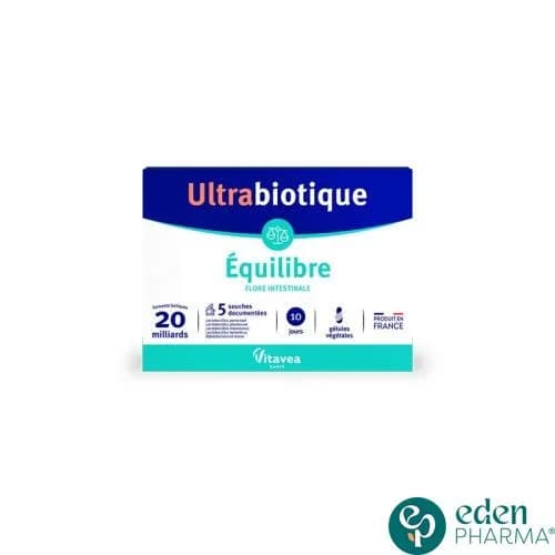 Vitavea Ultrabiotique Equilibre Balance 10 Gelules