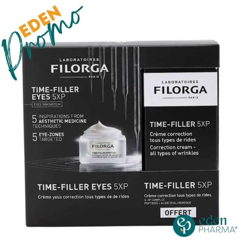 Filorga Coffret Time Filler Eyes 5xp + Timer Filler 5xp Offert
