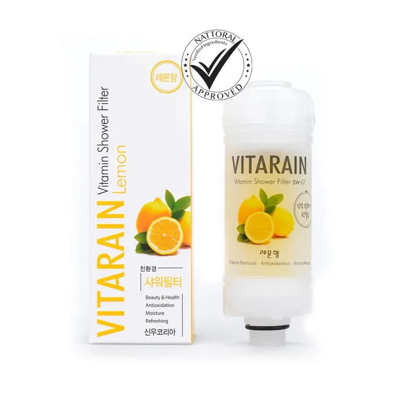 Vitarain Filtre de Douche à la Vitamine au Citron