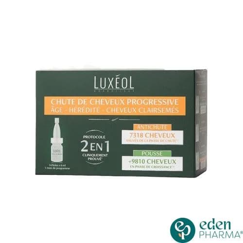 Luxeol Chute de Cheveux Progressive 2en1 146 ml