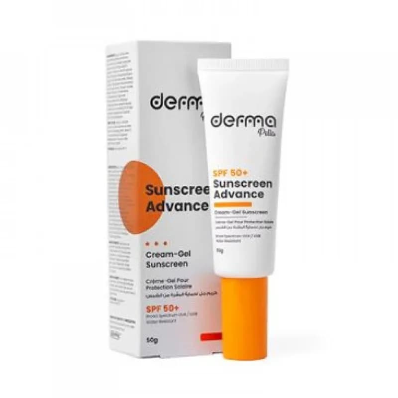 DERMA PELLA SUNSCREEN ADVANCE CREME GEL SPF50+ 50G