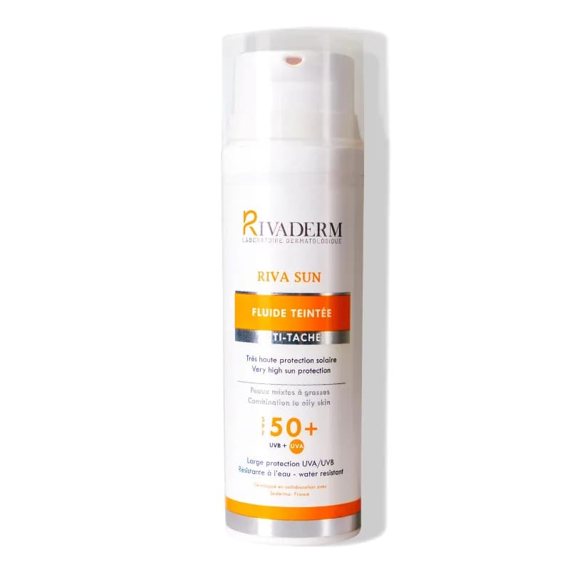 Rivaderm Riva Sun Ecran Fluide Teinté SPF50+ 50 ml