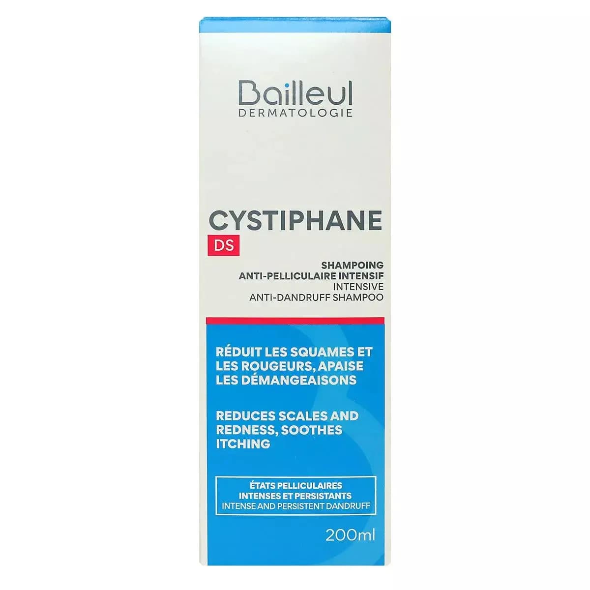 Cystiphane Shampooing Anti Pelliculaire Intensif Ds 200 ml