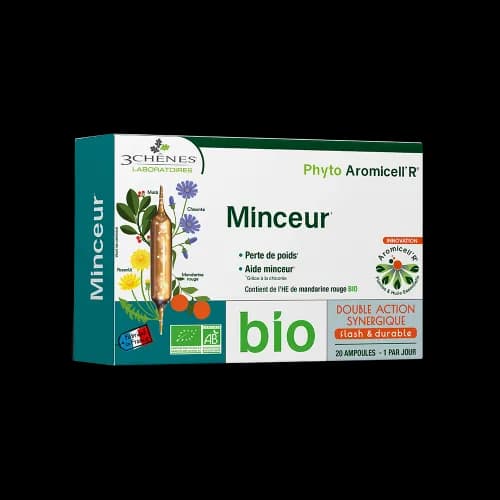 3 Chenes Phyto Aromicell'R Minceur 10ml*20 Ampoules