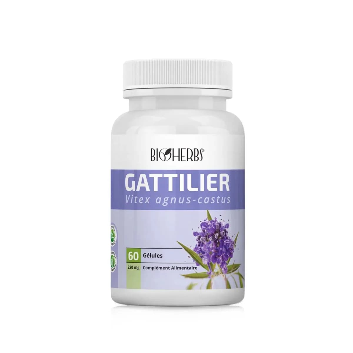 Bioherbs Gattilier Vitex 60 Gelules عشبة كف مريم