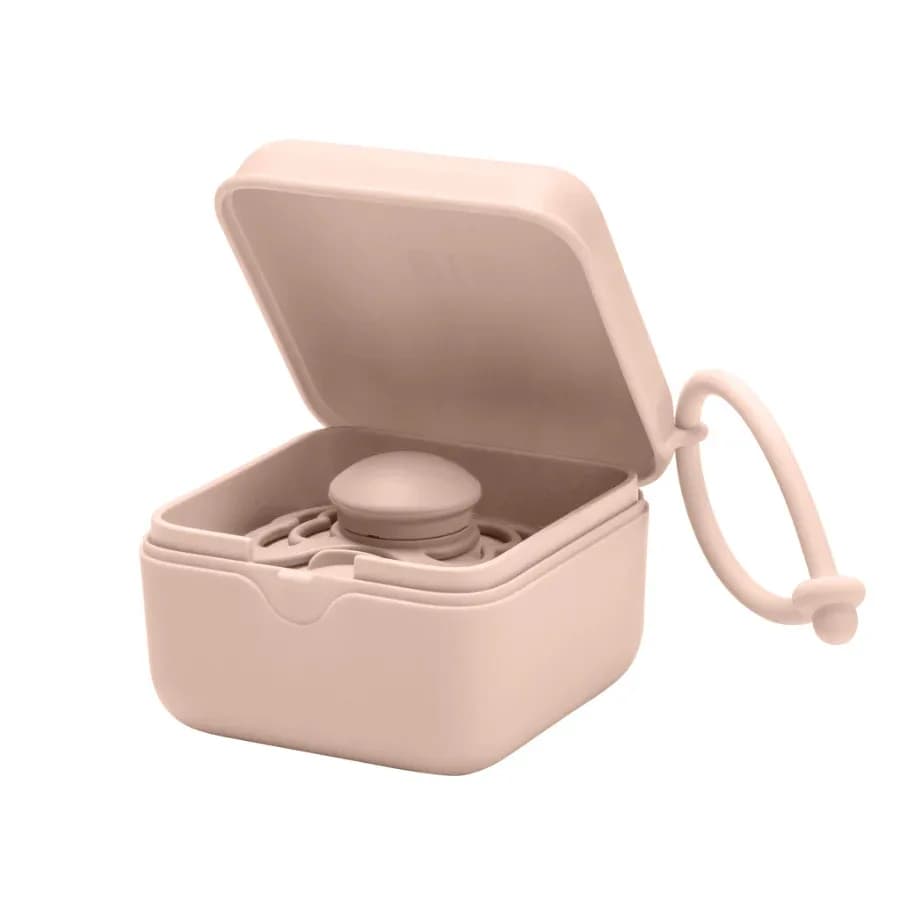 Bibs Pacifier Box a Tetines Blush