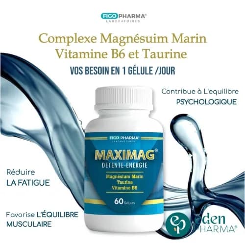 Maximag Detente - Energie 60 Gelules