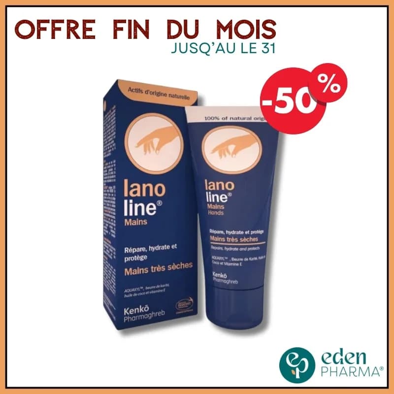 Lanoline Creme Nourrit Mains 75 ml