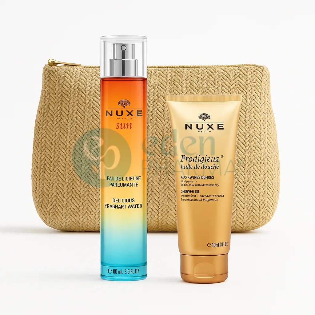Nuxe Trousse Sun Eau Délicieuse Parfumante 100 ml + Huile de Douche 200 ml Gratuit