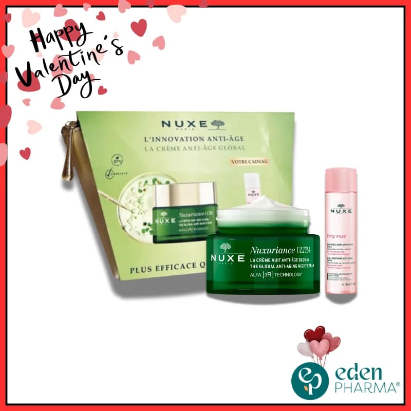 Nuxe Nuxuriance Trousse Creme Nuit Anti-Âge Redensifiante + Eau Micellaire Gratuit