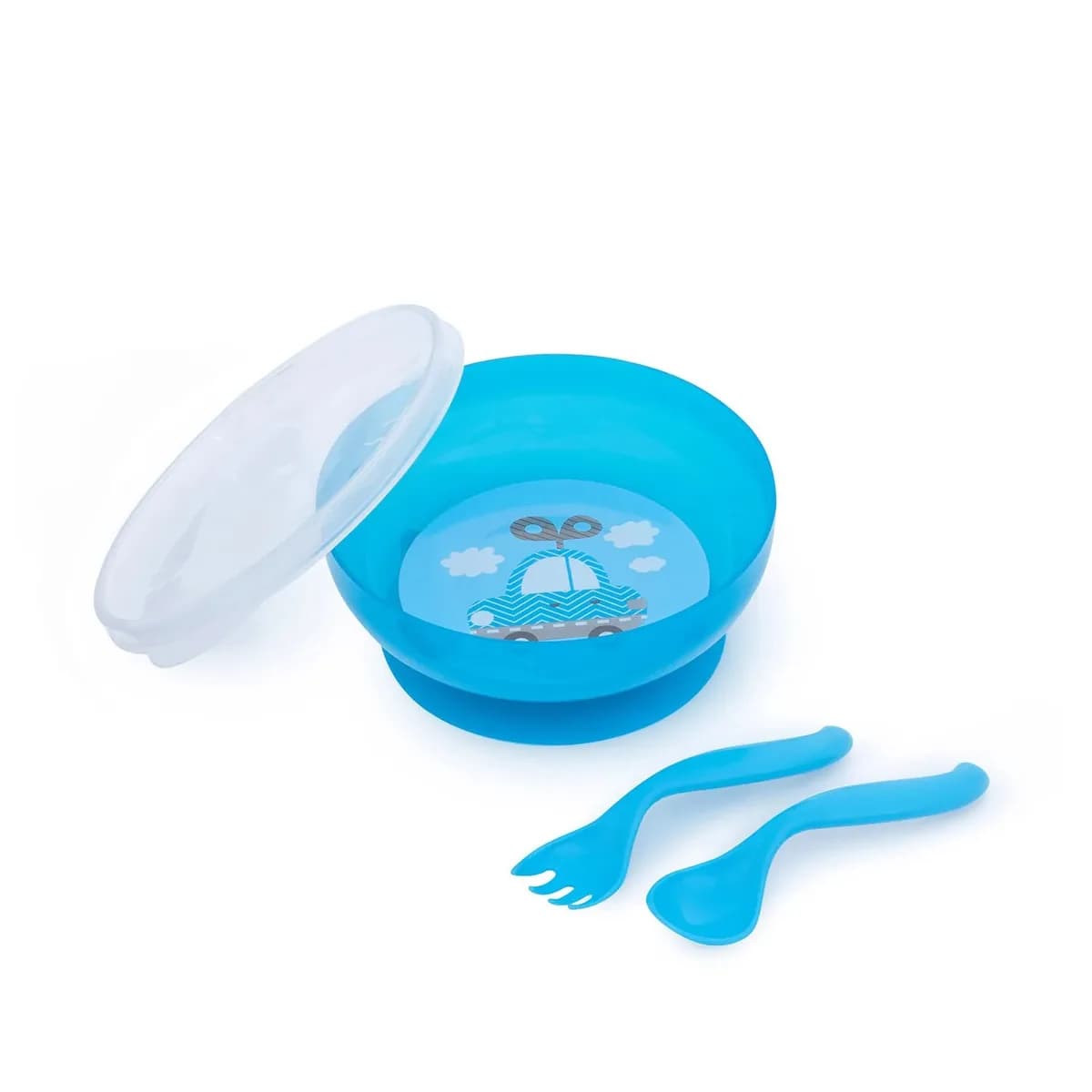 Canpol Babies Bol Avec Ventouse Cuillere et Couvercle 350 ml - 21/300