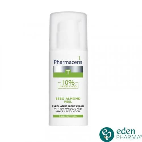 Pharmaceris T Sebo-Almond Peel Creme de Nuit Exfoliante 50 ml
