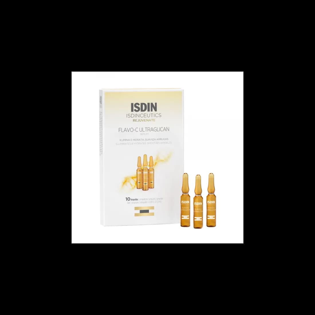 Isdinceutics Flavo-C Ultraglican Serum Antioxydant Jour 10 Unidoses de 2 ml